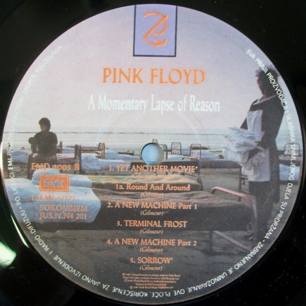 Pink Floyd - A Momentary Lapse Of Reason (LP, Album, Gat)