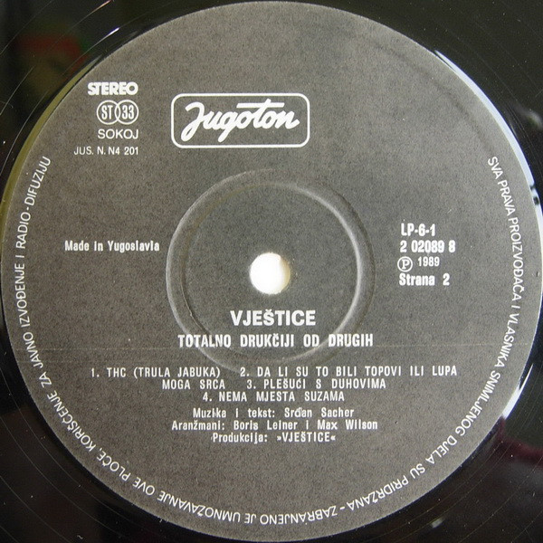Vještice - Totalno Drukčiji Od Drugih (LP, Album)