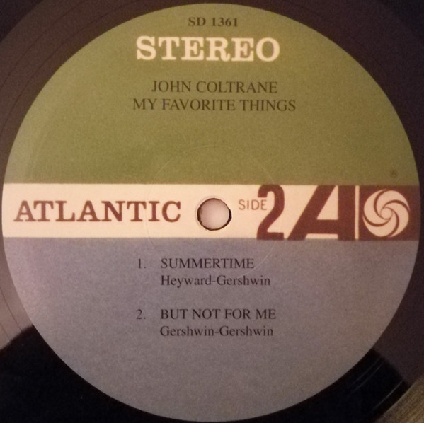 John Coltrane - My Favorite Things (LP, Album, RE)