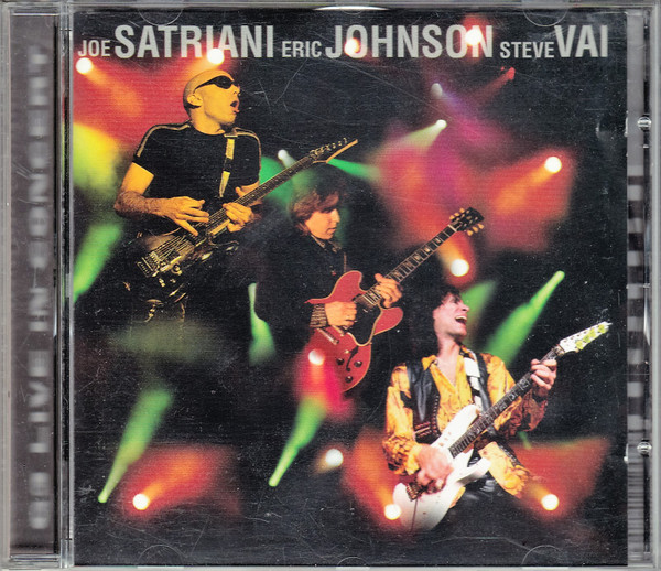 G3 (6), Joe Satriani, Steve Vai, Eric Johnson (2) - G3 - Live In Concert (CD, Album)