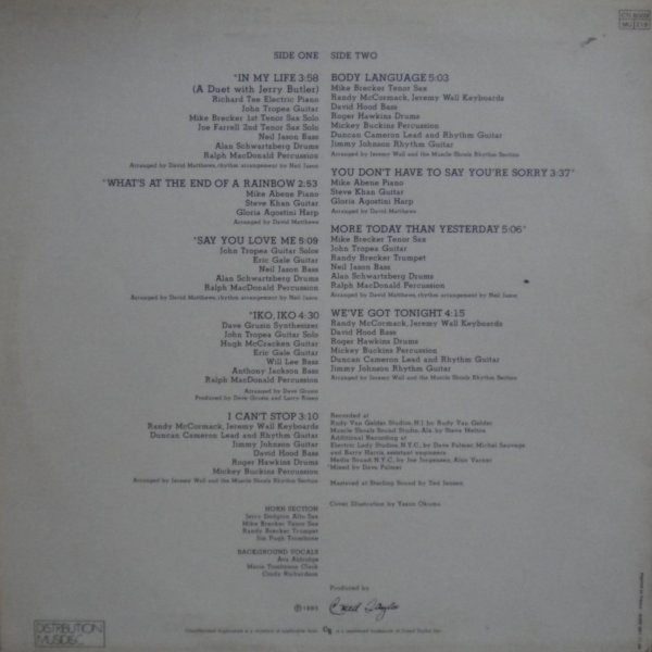 Patti Austin - In My Life (LP, Album)