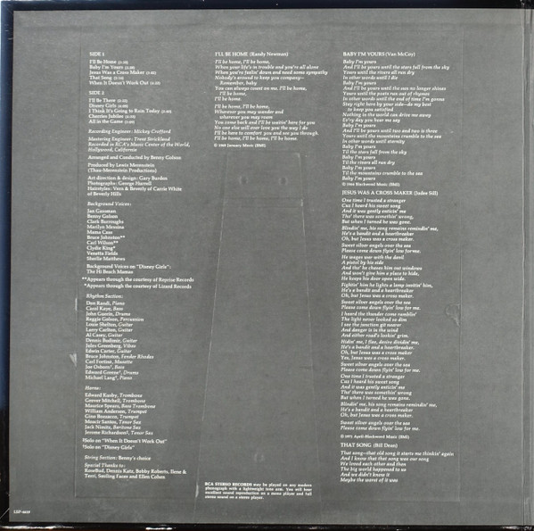 Cass Elliot - Cass Elliot (LP, Album, Gat)