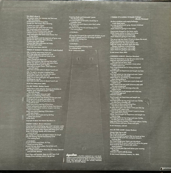 Cass Elliot - Cass Elliot (LP, Album, Gat)