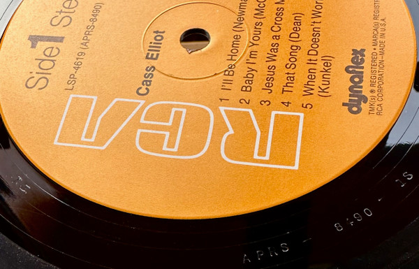 Cass Elliot - Cass Elliot (LP, Album, Gat)