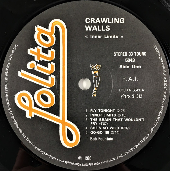 Crawling Walls* - Inner Limits (LP, Album)