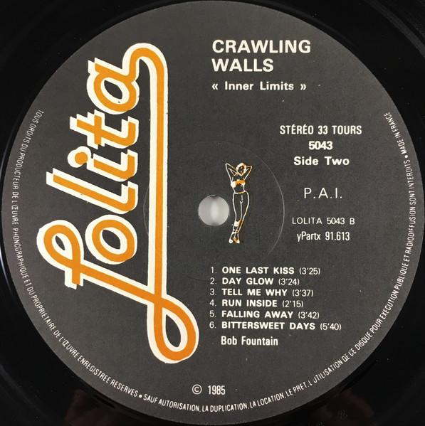 Crawling Walls* - Inner Limits (LP, Album)