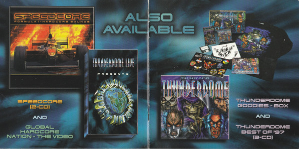 Various - Thunderdome Live Presents Global Hardcore Nation (2xCD, Comp, Mixed)