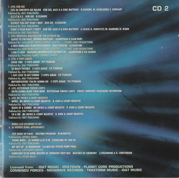 Various - Thunderdome Live Presents Global Hardcore Nation (2xCD, Comp, Mixed)