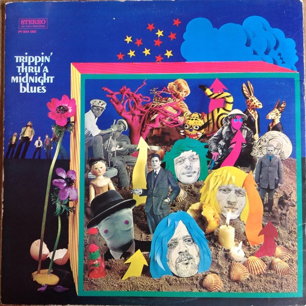 Cuby+Blizzards* - Trippin' Thru' A Midnight Blues (LP, Album, Gat)