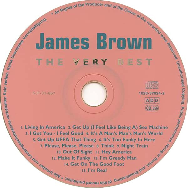 James Brown - The Very Best (CD, Comp, Unofficial)