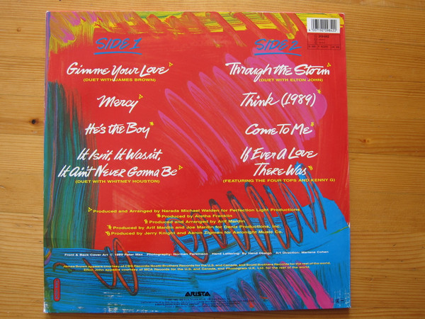 Aretha Franklin - Through The Storm (LP, Album)