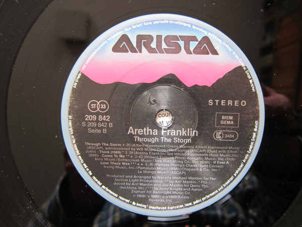 Aretha Franklin - Through The Storm (LP, Album)