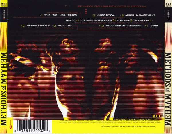 Methods Of Mayhem (2) - Methods Of Mayhem (CD, Album, Enh)