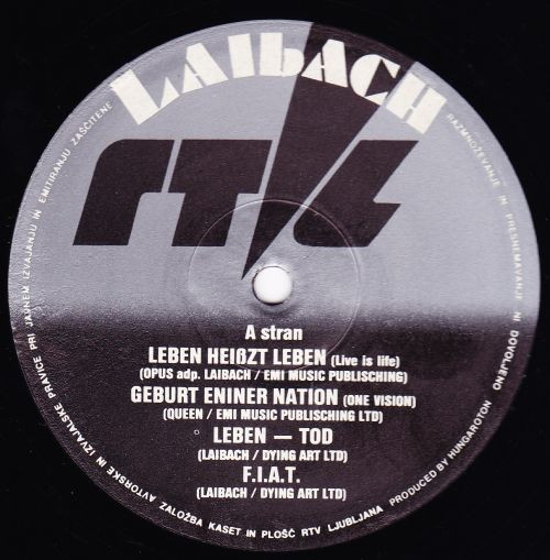 Laibach - Opus Dei (LP, Album)