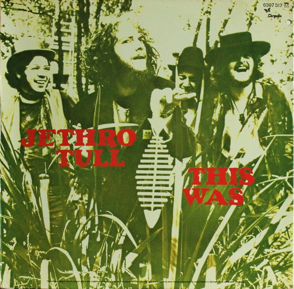 Jethro Tull - This Was (LP, Album, RE, Gat)