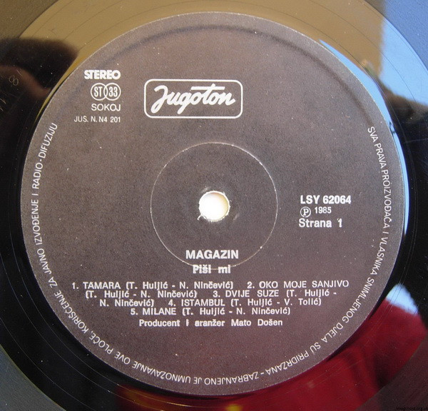 Magazin - Piši Mi (LP, Album)