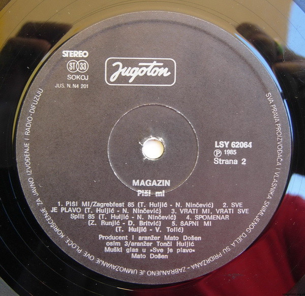 Magazin - Piši Mi (LP, Album)