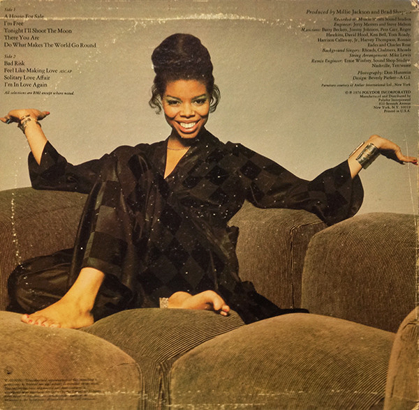 Millie Jackson - Free And In Love (LP, Album, 6 -)