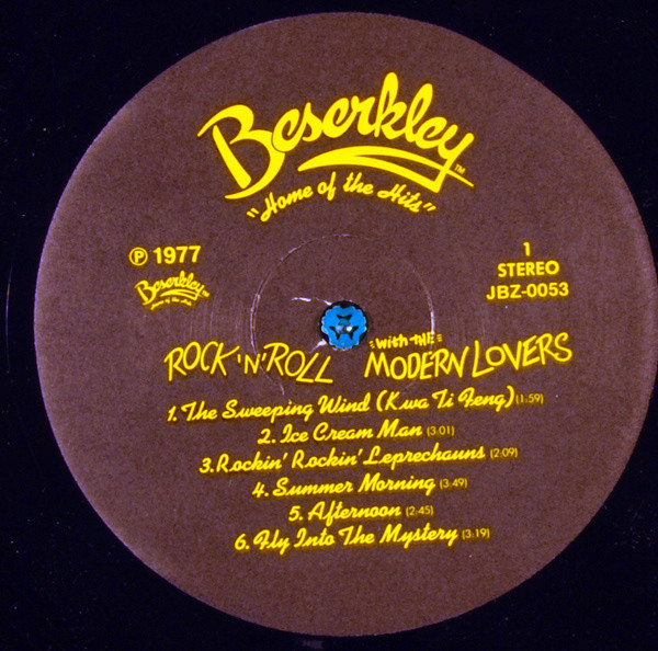 The Modern Lovers* - Rock 'N' Roll With The Modern Lovers (LP, Album)