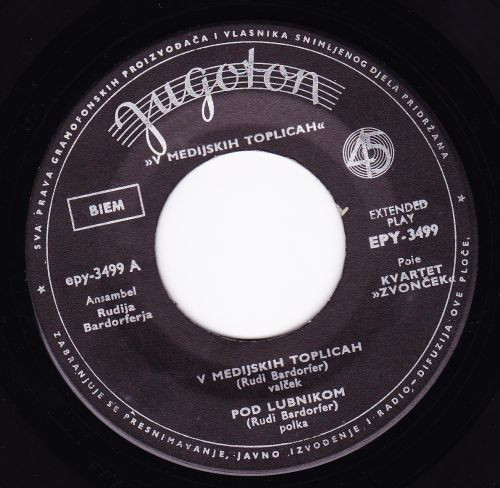 Ansambel Rudija Bardorferja In Vokalni Kvartet 