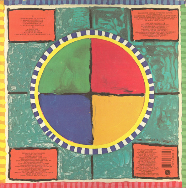 Talking Heads - Speaking In Tongues (LP, Album, Win)