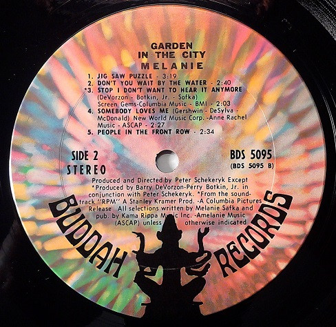 Melanie (2) - Garden In The City (LP, Album, Uni)
