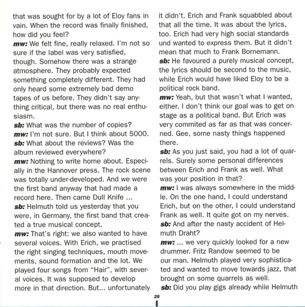 Eloy - Eloy (RE, Dig + CD, Album + CD, Single)