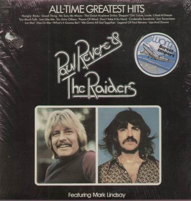 Paul Revere & The Raiders - All-Time Greatest Hits (2xLP, Comp)