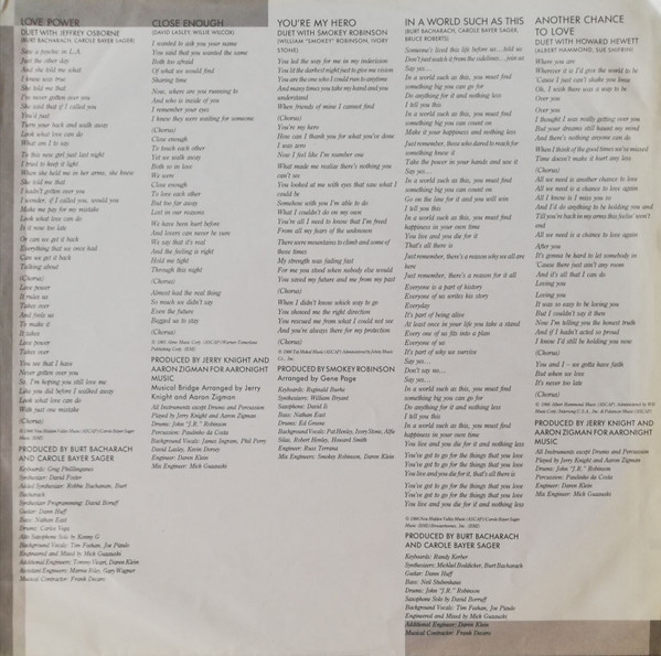 Dionne* - Reservations For Two (LP, Album)