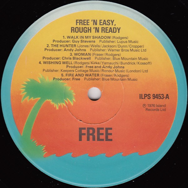 Free - Free & Easy, Rough & Ready (LP, Comp)