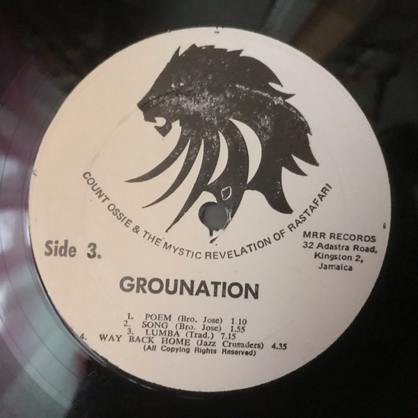 Count Ossie & The Mystic Revelation Of Rastafari* - Grounation (3xLP, RE)