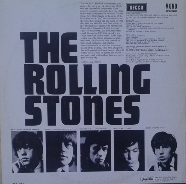 The Rolling Stones - The Rolling Stones (LP, Album, Mono)