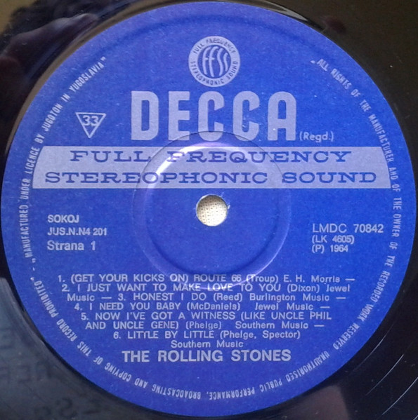 The Rolling Stones - The Rolling Stones (LP, Album, Mono)