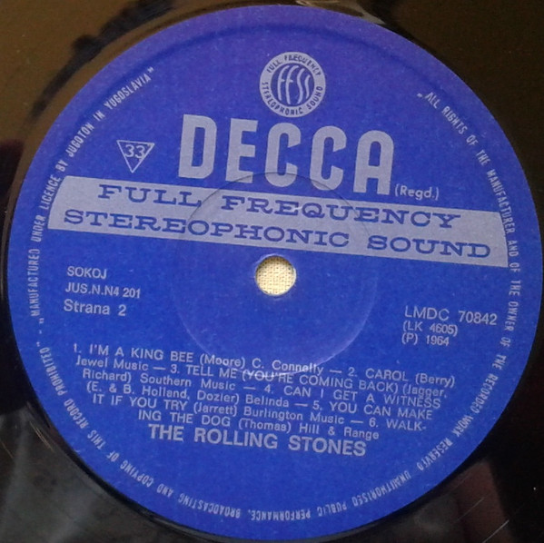 The Rolling Stones - The Rolling Stones (LP, Album, Mono)