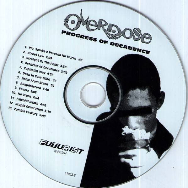 Overdose (11) - Progress Of Decadence (CD, Album)