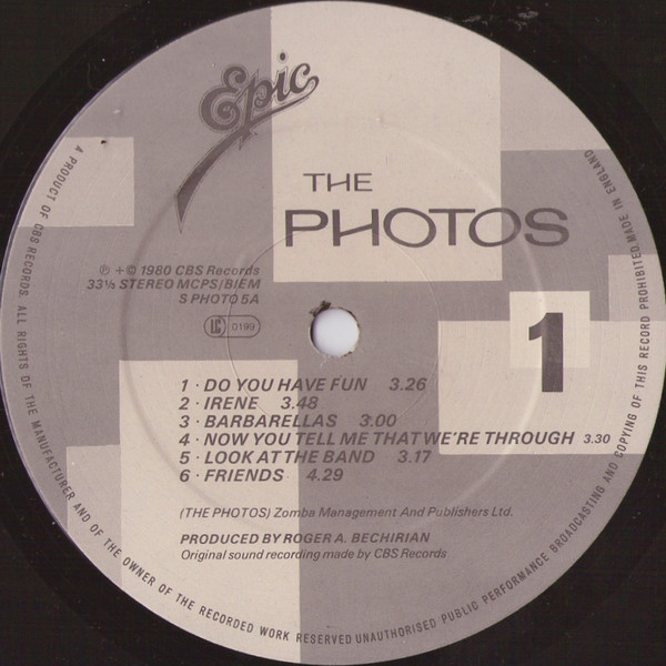 The Photos - The Photos (2xLP, Ltd)
