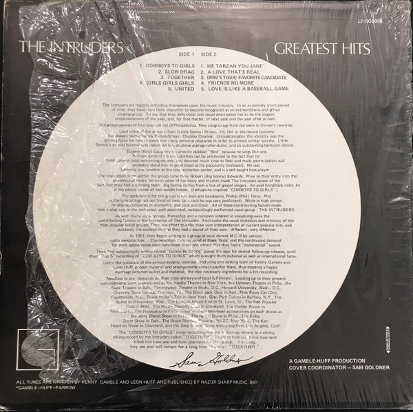 The Intruders - Greatest Hits (LP, Comp)