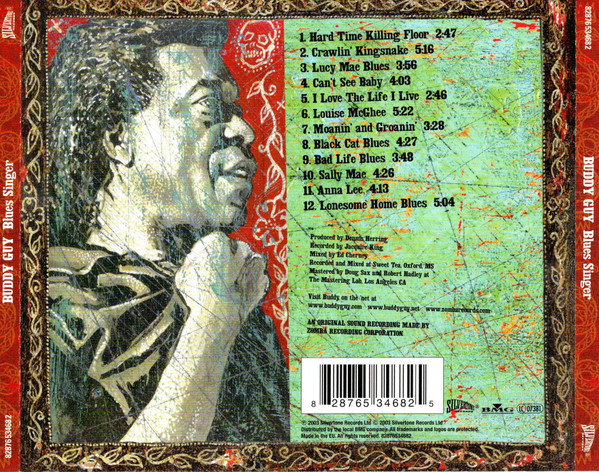 Buddy Guy - Blues Singer (CD, Album, DAD)