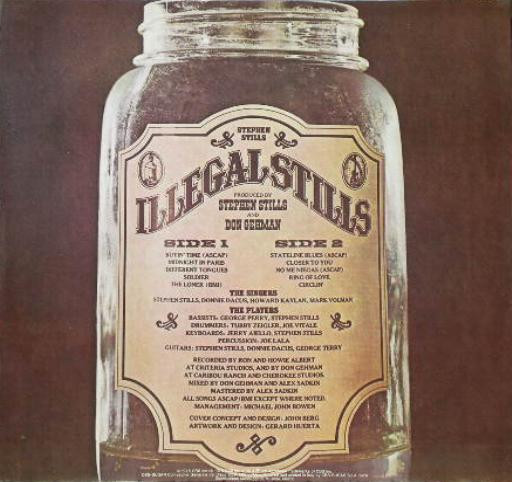 Stephen Stills - Illegal Stills (LP, Album)