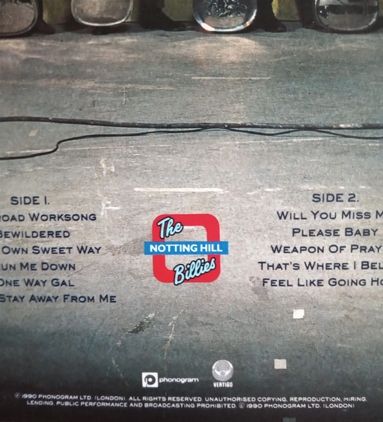 The Notting Hillbillies - Missing... Presumed Having A Good Time (LP, Album)