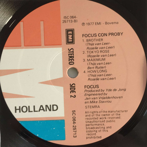 Focus (2) Con Proby* - Focus Con Proby (LP, Album)