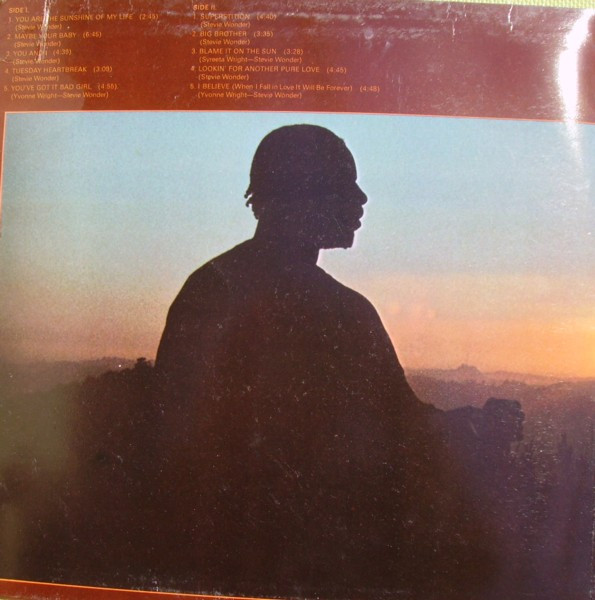 Stevie Wonder - Talking Book (LP, Album, RE, Gat)