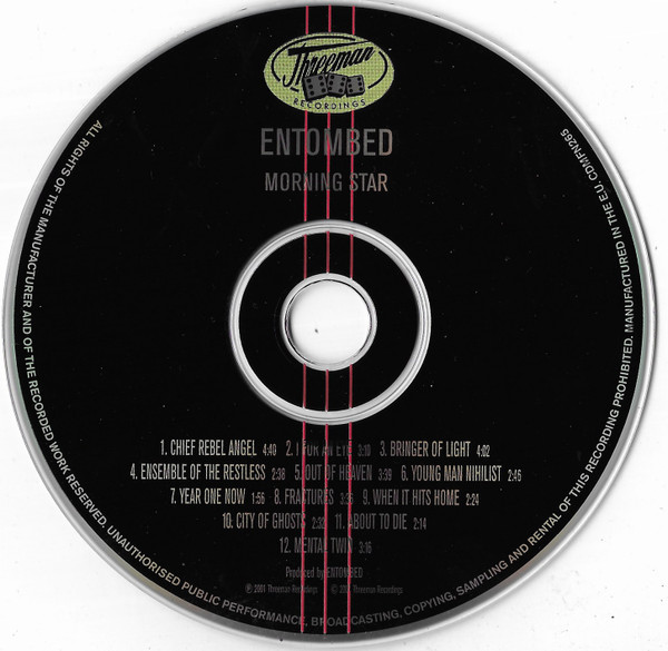 Entombed - Morning Star (CD, Album)