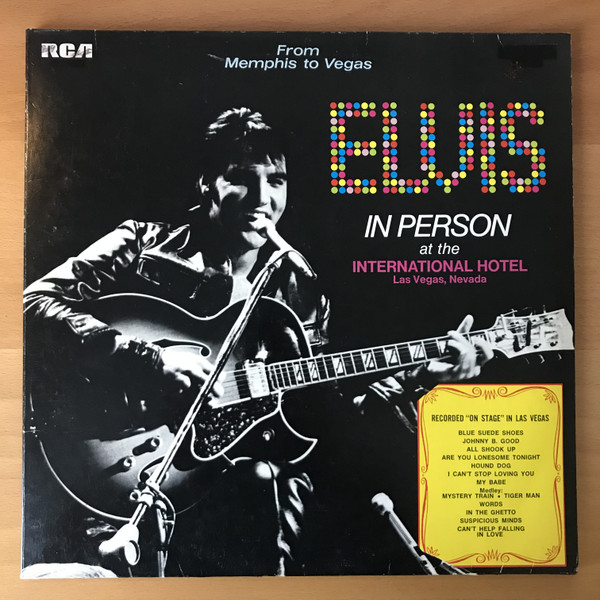 Elvis Presley - From Memphis To Vegas / From Vegas To Memphis (2xLP, Album, RE)