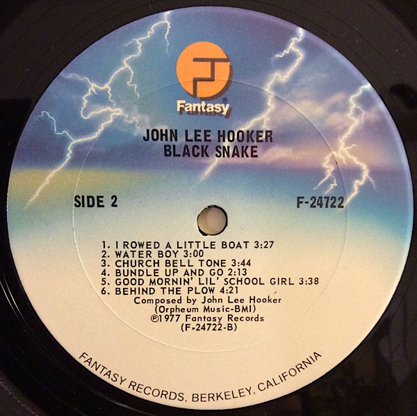 John Lee Hooker - Black Snake (2xLP, Album, Comp)
