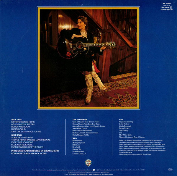 Emmylou Harris - Blue Kentucky Girl (LP, Album)