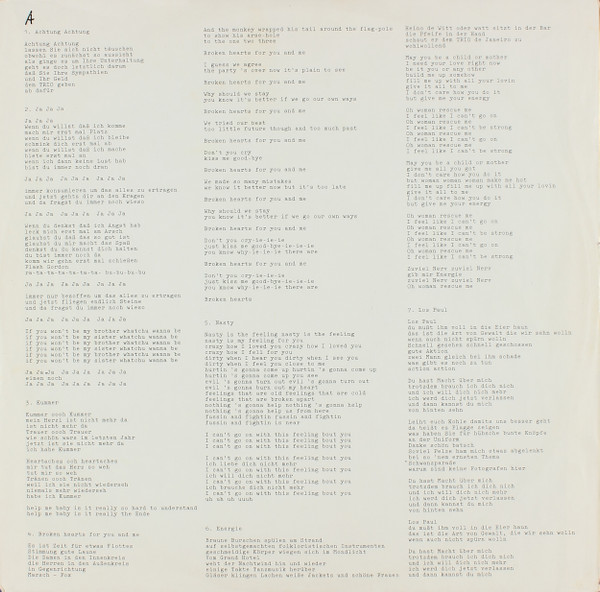 Trio - Trio (LP, Album, RE)