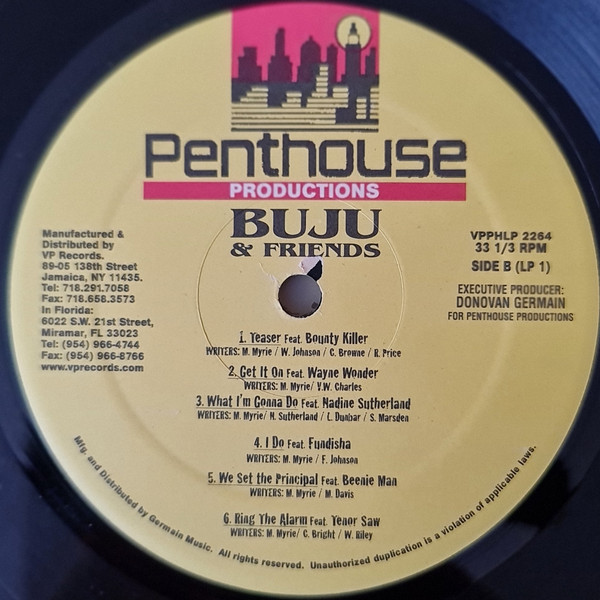 Buju Banton - Buju & Friends (2xLP, Comp)