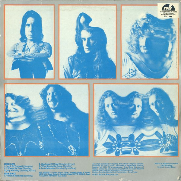 Uriah Heep - Look At Yourself (LP, Album, RE)