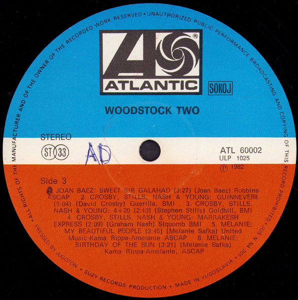 Various - Woodstock Two (2xLP, Album, RE)